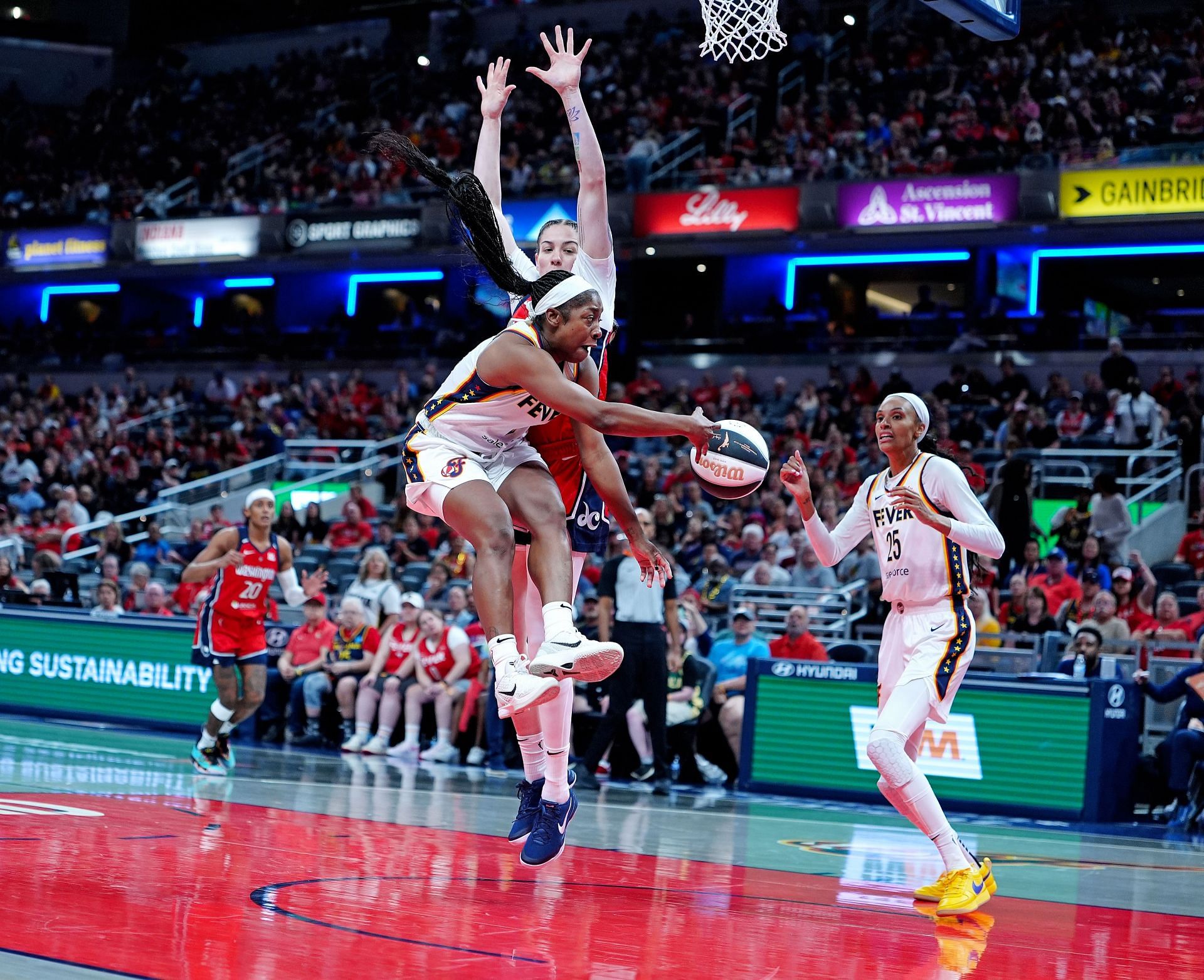 Washington Mystics at Indiana Fever - Source: Getty